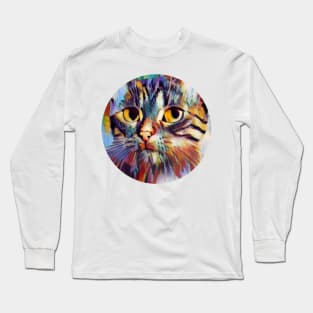 Fuzzy floppy cat Long Sleeve T-Shirt